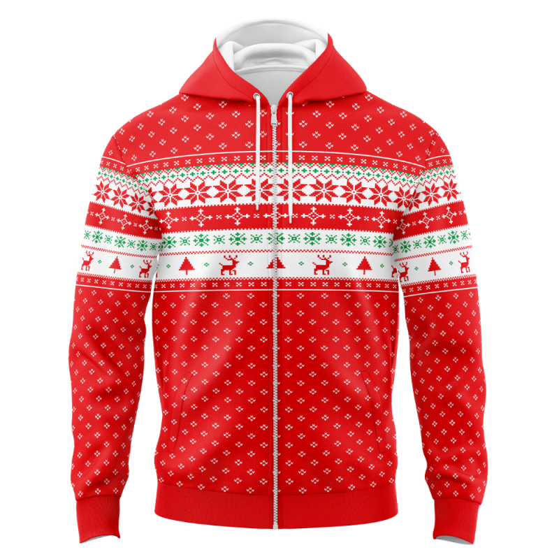 REdbEAR Sports Women's Ugly Christmas Zi