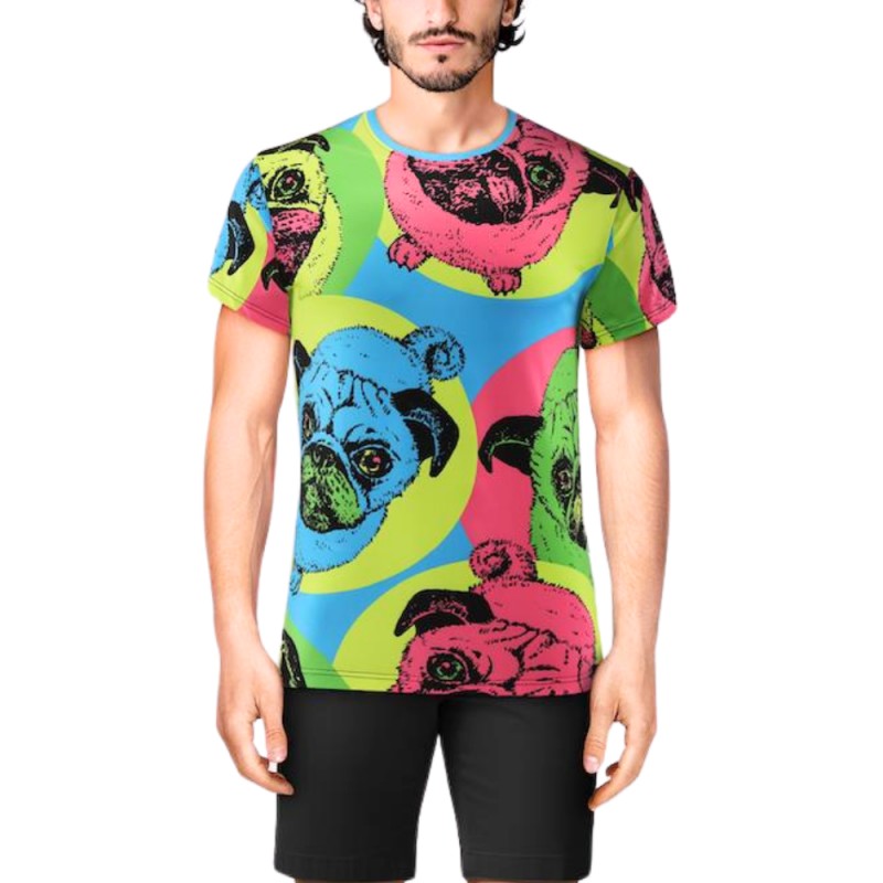 REdbEAR Sports Men's Short Sleeve Pug Li