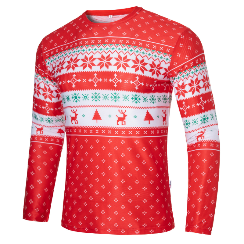 REdbEAR Sports Mens Long Sleeve Christmas Jum