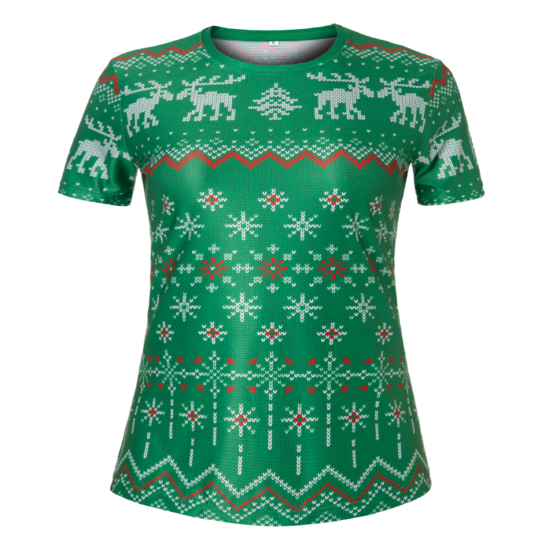 REdbEAR Sports Womens Christmas Running Tech 