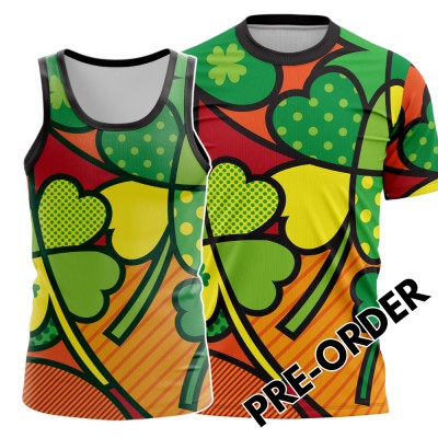 REdbEAR Sports Men's St Patricks Technical Tops